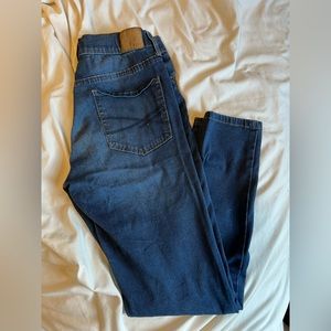 Aero High Rise Skinny Jean, Dark Wash, size 6